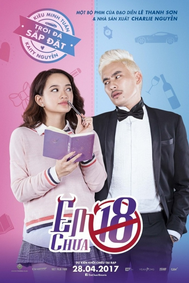 Poster phim “Em chưa 18”
