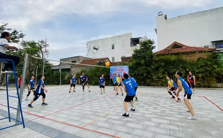 Sân bóng chuyền hơi phù hợp với đối tượng chơi phong trào