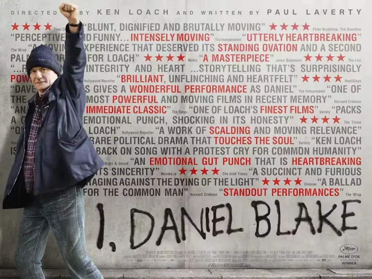 “I, Daniel Blake” là câu chuyện cảm động về cuộc đấu tranh của người yếu thế trước hệ thống phúc lợi quan liêu.