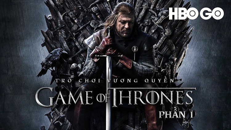 “Trò chơi vương quyền” là một tác phẩm kinh điển chiếu trên HBO và được yêu thích trên toàn thế giới       
