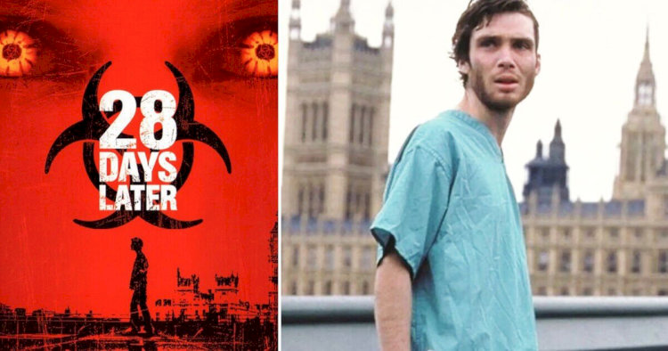 Bộ phim theo chân Jim, một người tỉnh dậy sau 28 ngày trong bệnh viện, phát hiện London đã bị tấn công bởi virus Rage khiến người nhiễm trở nên bạo lực khát máu