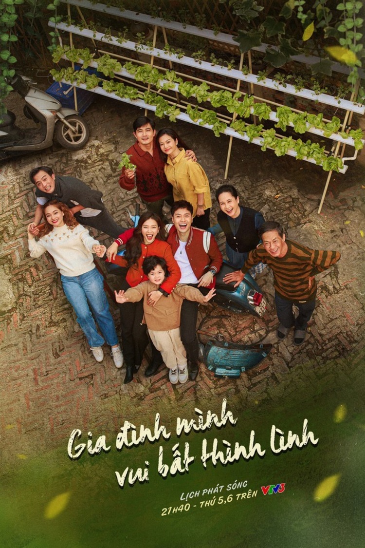Poster phim “Gia đình mình vui bất thình lình"