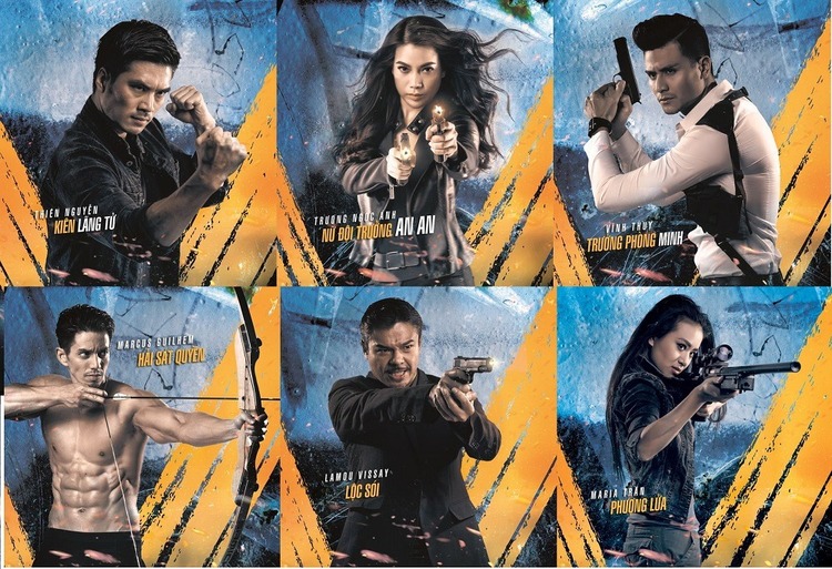 Dàn diễn viên tài năng trong phim “Truy sát”