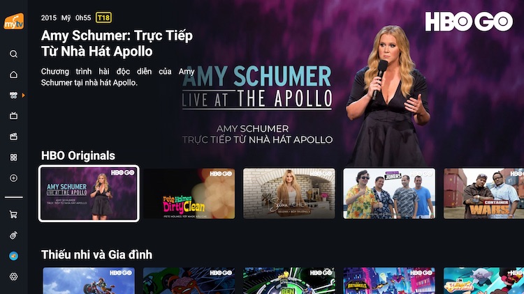 HBO GO trên MyTV cung cấp kho nội dung khổng lồ tới người xem