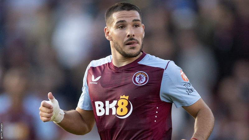 Cầu thủ Emiliano Buendía của đội Aston Villa