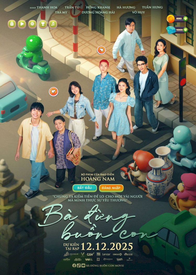Poster phim “Ba Đừng Buồn Con”