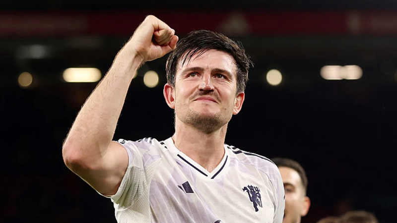 Harry Maguire thuộc Manchester United hiện có phong độ tốt
