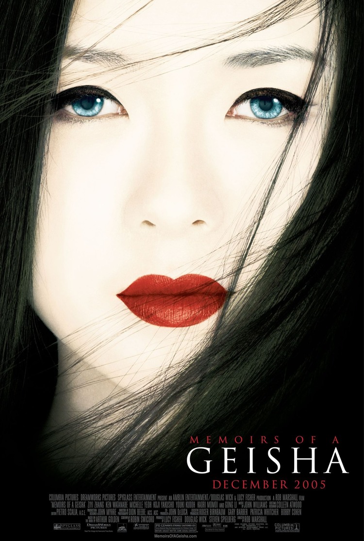 Poster phim “Hồi ức của một Geisha"