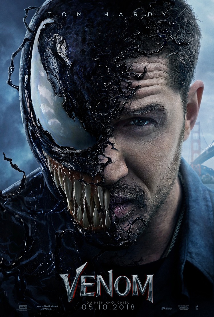 “Quái vật Venom” khiến khán giả không thể rời màn hình trong những lần biến đổi của Eddie Brock