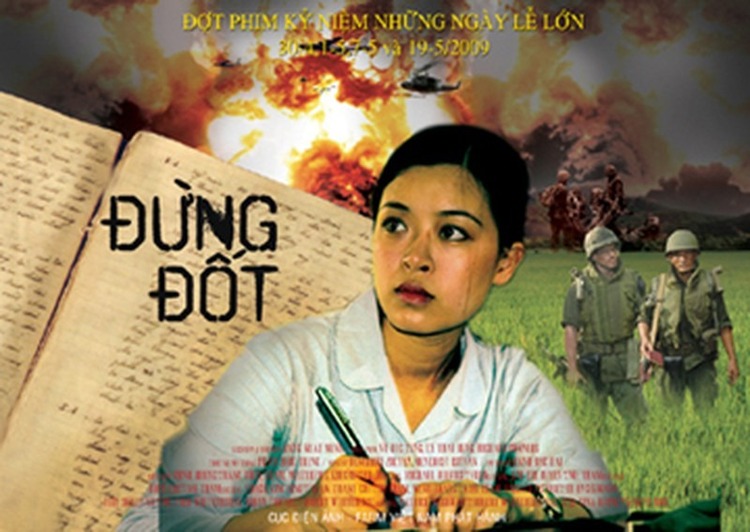 “Đừng đốt” là bộ phim đầy cảm hứng về nữ bác sĩ – liệt sĩ Đặng Thùy Trâm đã anh dũng chiến đấu vì Tổ quốc