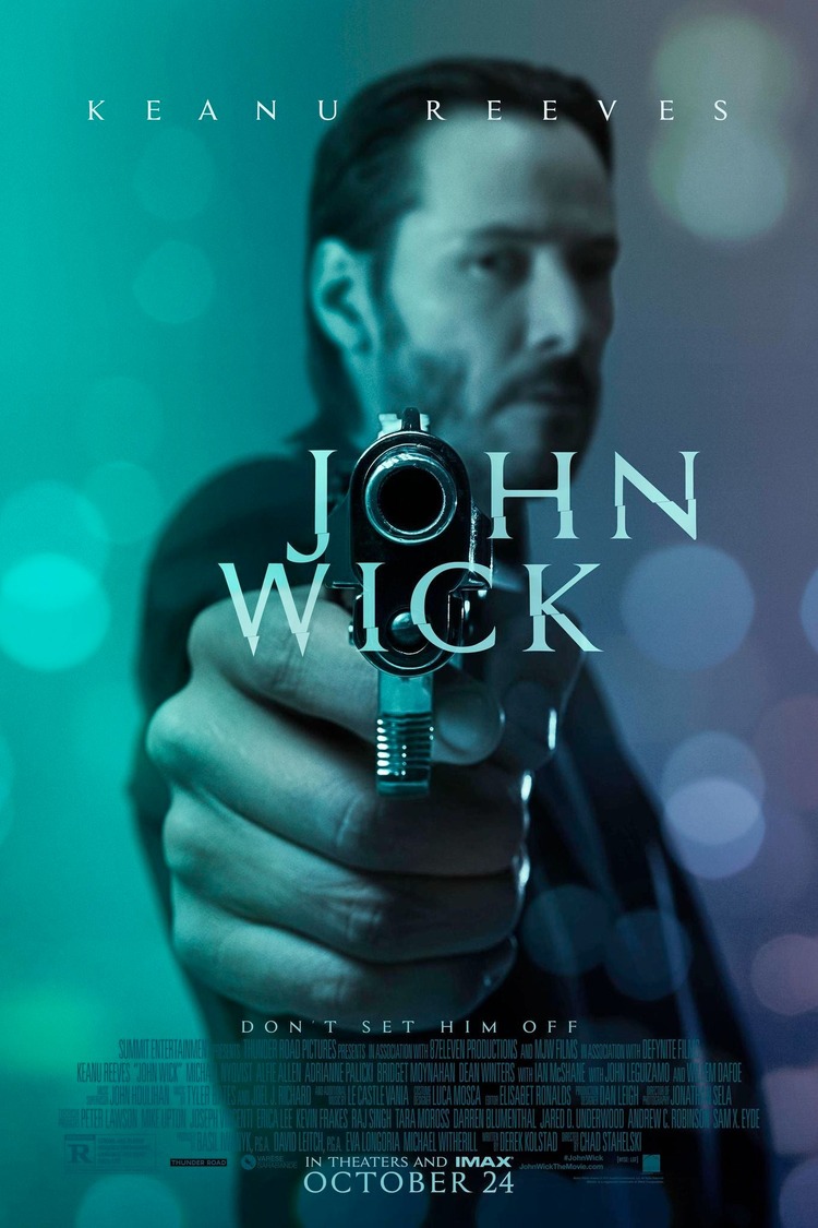 Poster phim “Sát thủ John Wick” phần 1