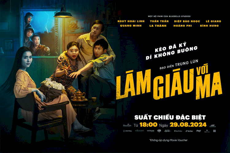 Poster phim “Làm giàu với ma”