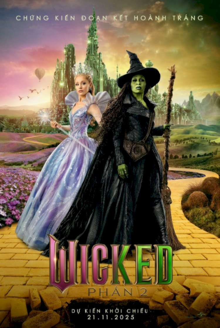 Poster phim “Wicked: Phần 2”