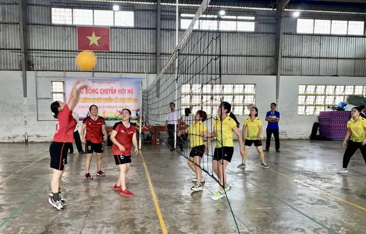 Mỗi đội có tối đa 10 vận động viên đăng ký, nhưng chỉ 5 người thi đấu trên sân