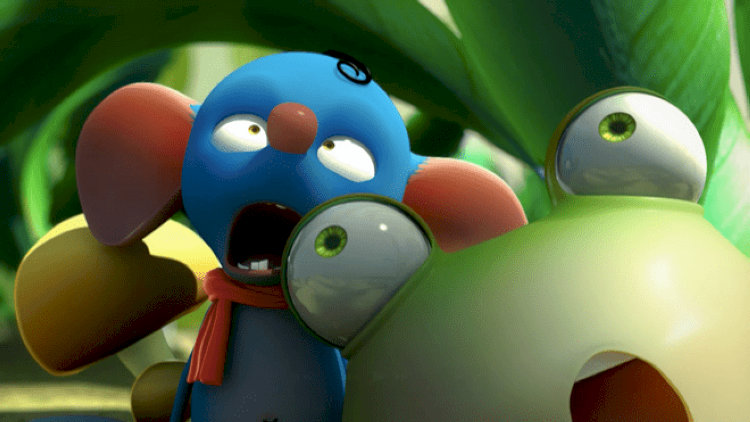 Ba người bạn nhỏ ôm nhau dưới tán cây rợp nắng, ánh sáng xuyên qua lá tạo nên khung cảnh bình yên đến xúc động