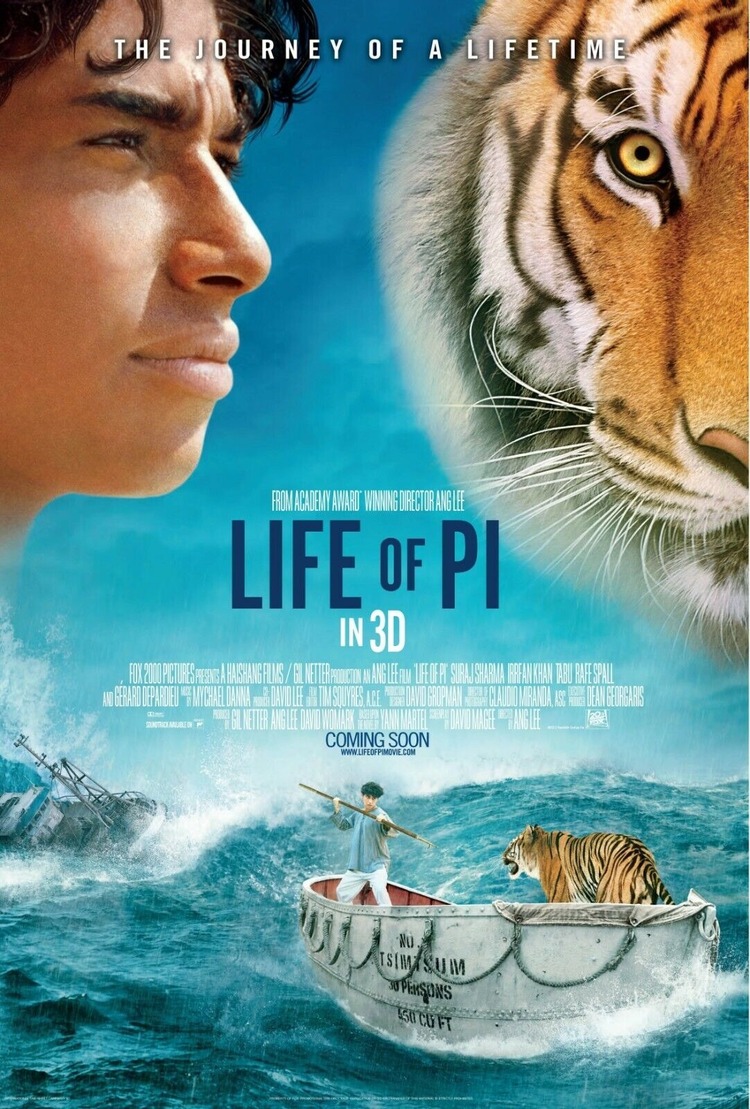 Poster phim Cuộc Đời Của Pi