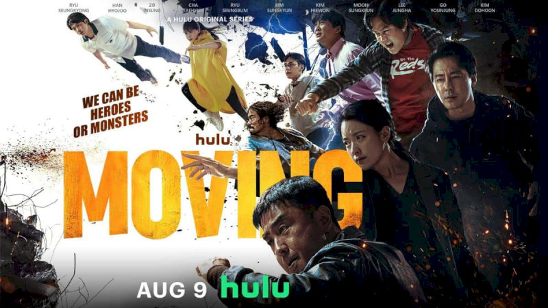 “Moving” xoay quanh những học sinh trung học sở hữu siêu năng lực đặc biệt được che giấu khỏi thế giới