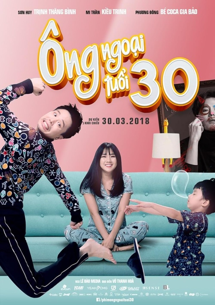 Poster phim “Ông ngoại tuổi 30”
