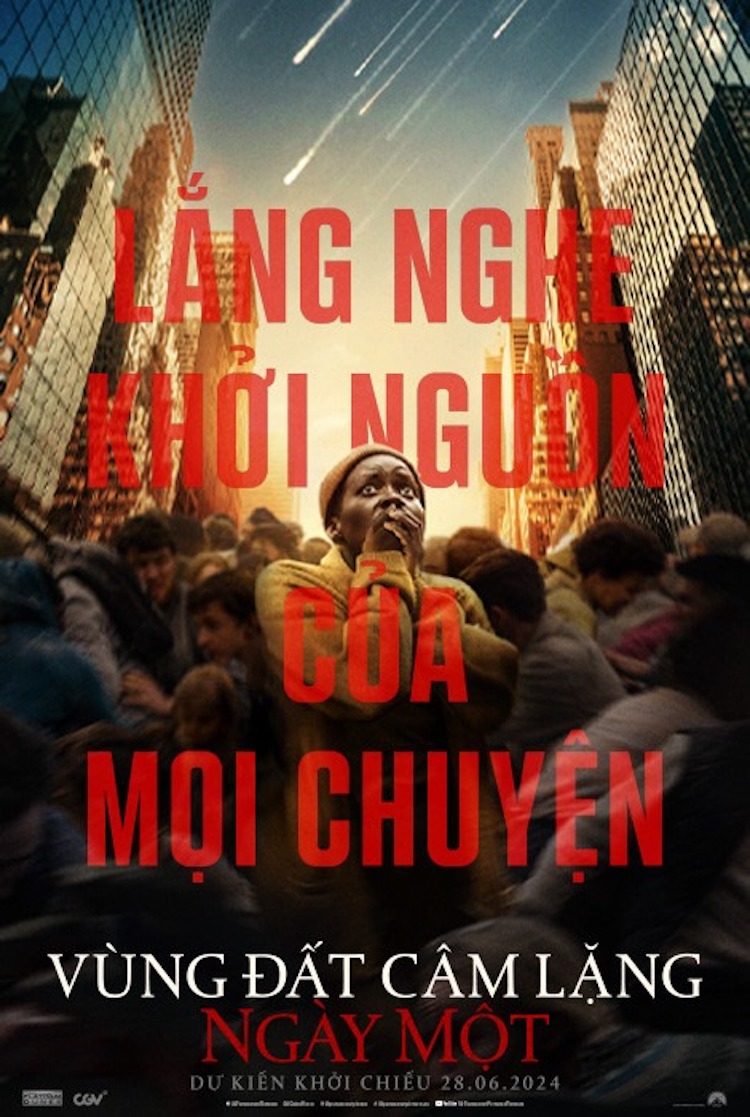 Vùng đất câm lặng: Ngày 1 là phần ngoại truyện của series phim Vùng đất câm lặng