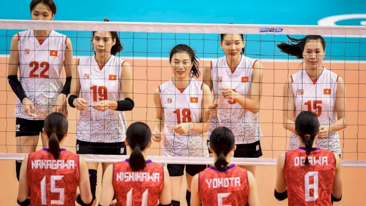 Một đội bóng chuyền gồm 6 người trên sân, với tối đa 6 cầu thủ dự bị