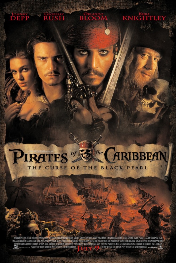 Johnny Depp trở thành tượng đài của dòng phim cướp biển sau series Cướp biển vùng Caribe