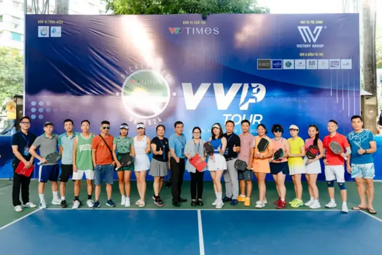 VTV Times Pickleball - VVP Tour 2024 là một trong những giải đấu Pickleball phong trào lớn nhất được tổ chức tại Việt Nam từ trước đến nay