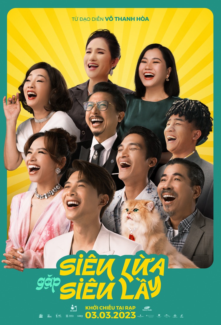 Poster phim “Siêu lừa gặp siêu lầy"