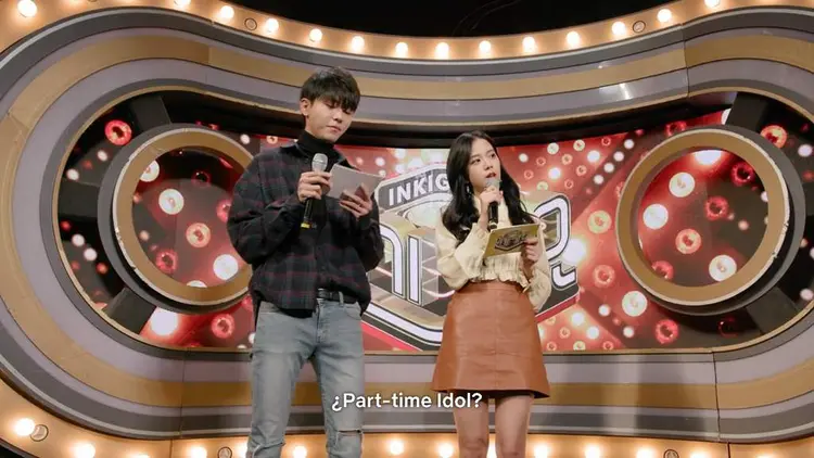 Jisoo có một vai cameo ấn tượng trong “Part Time Idol”.