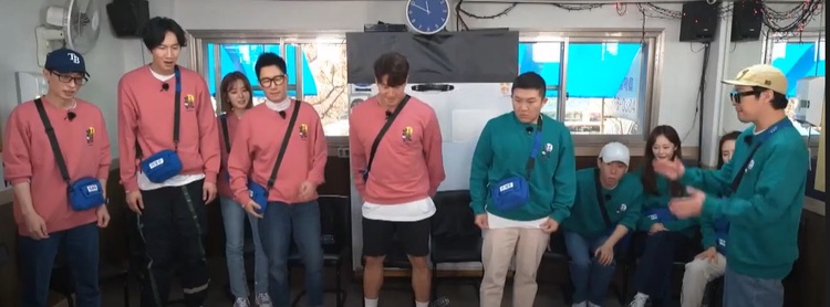 Các thành viên Running man cùng nhau chơi thử thách