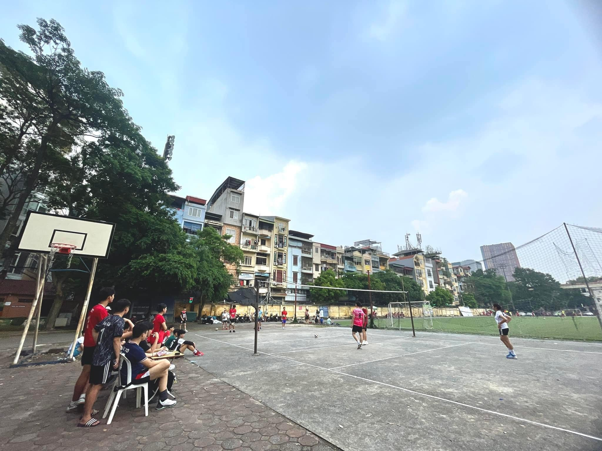 Sân bóng chuyền Đại học Thủy Lợi
