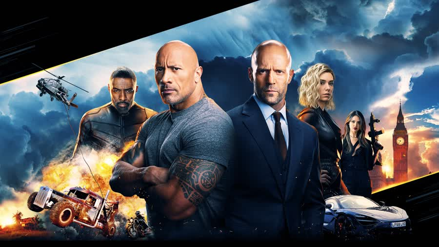 "Quá nhanh quá nguy hiểm: Hobbs và Shaw" là phim ngoại truyện hành động hài về sự hợp tác bất đắc dĩ của Hobbs và Shaw chống lại khủng bố.