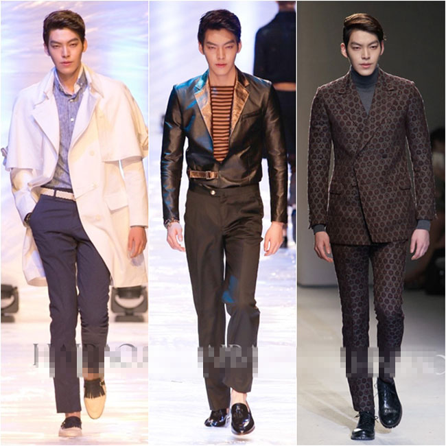Kim Woo Bin thời kỳ hoạt động người mẫu với phong cách thời trang ấn tượng