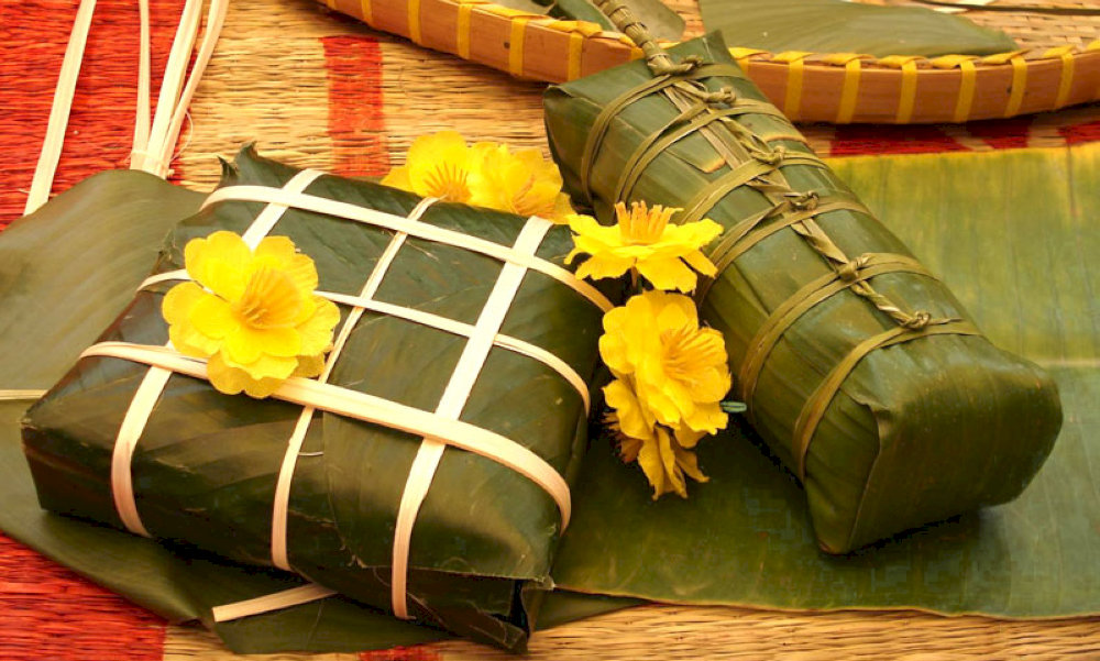 Bánh chưng xanh, bánh tét vàng là linh hồn của ngày Tết Việt