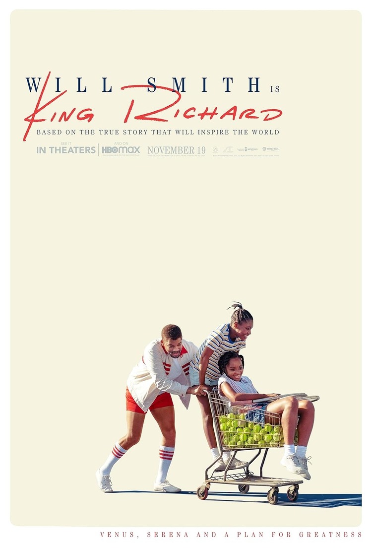 Poster phim “King Richard: Huyền thoại nhà Williams”