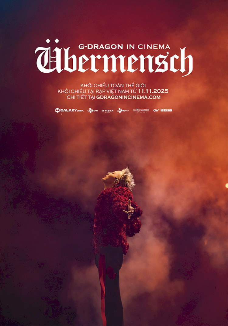 Poster phim “G-DRAGON IN CINEMA [Übermensch]”