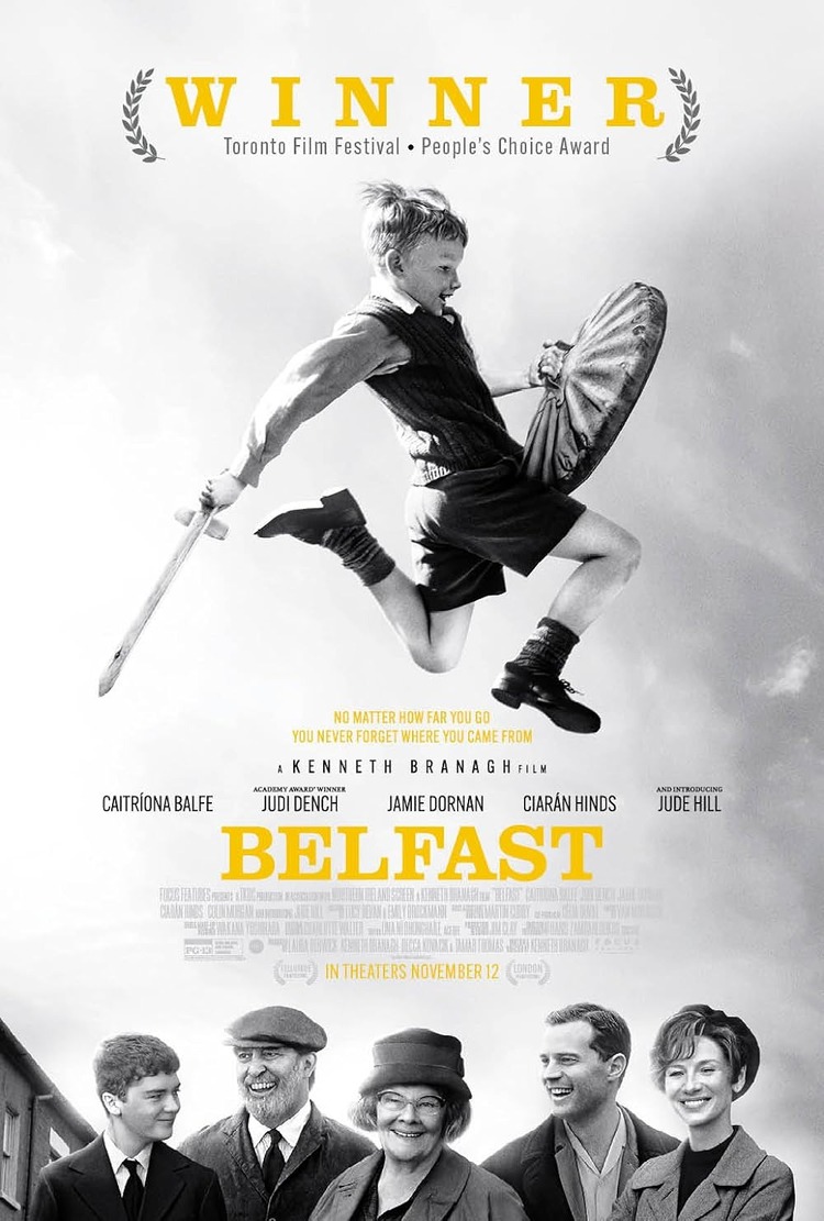 Poster phim “Hồi ký Belfast”