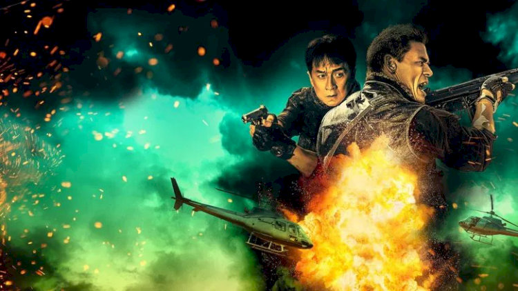 Ảnh phim mang tông sa mạc cháy nắng, khung cảnh hoành tráng với những cảnh hành động mãn nhãn và không khí đồng đội hài hước