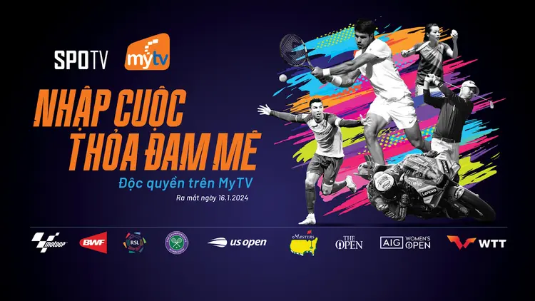 Đón xem các giải đấu thể thao hấp dẫn trên MyTV để thỏa mãn đam mê bất tận