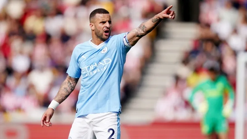 Kyle Walker - man City mạnh về các chỉ số thu hồi bóng và chuyền bóng chính xác