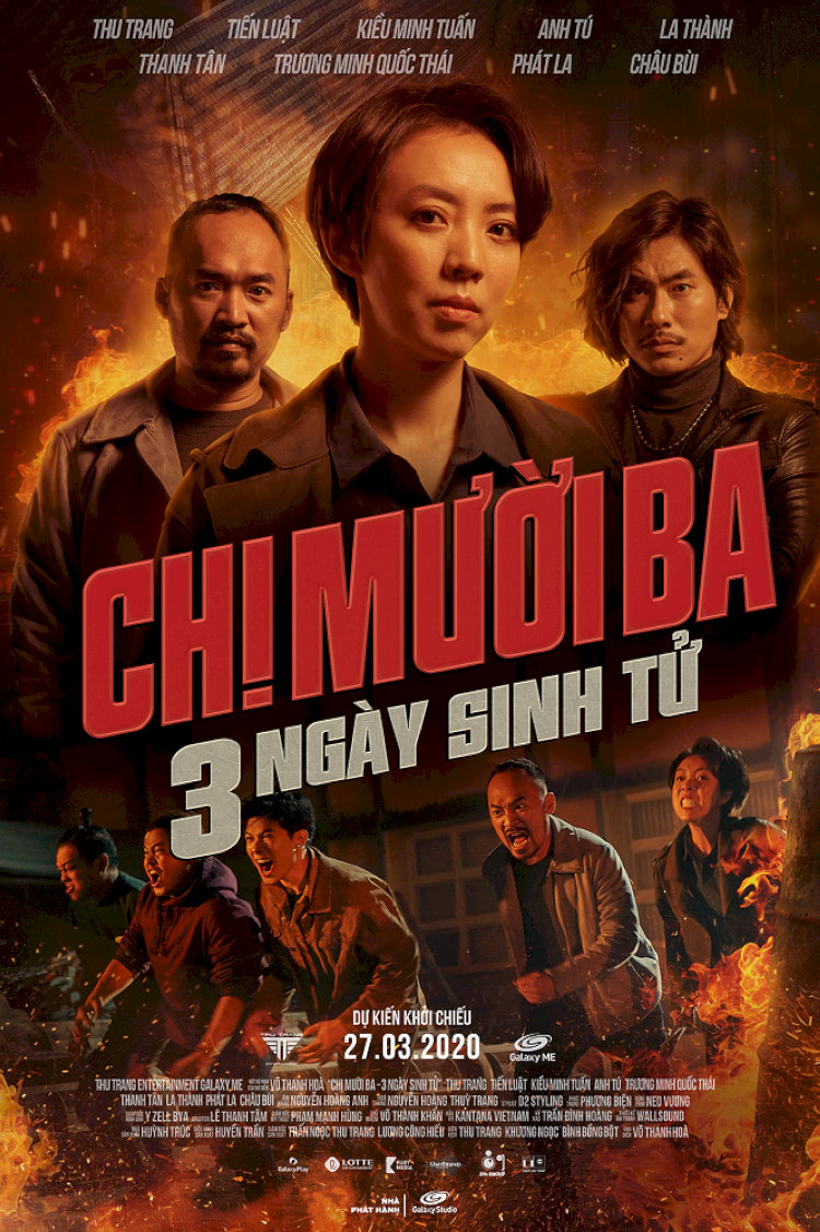 Poster phim “Chị Mười Ba 2: 3 ngày sinh tử”