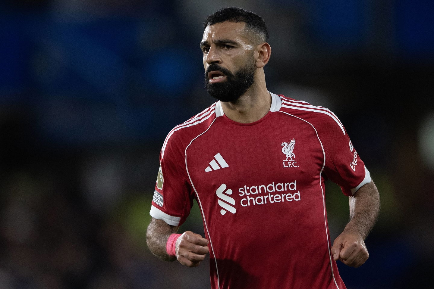 Mohamed Salah trong trận Liverpool & MU tại Anfield 2024, cầu thủ đã ghi 19 bàn vào lưới MU trong sự nghiệp Premier League.