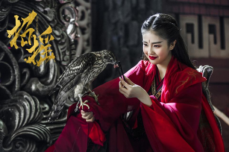 Bạch Lộc trong vai Lộ Chiêu Diêu, vai diễn đã đưa tên tuổi cô lên một tầm cao mới.