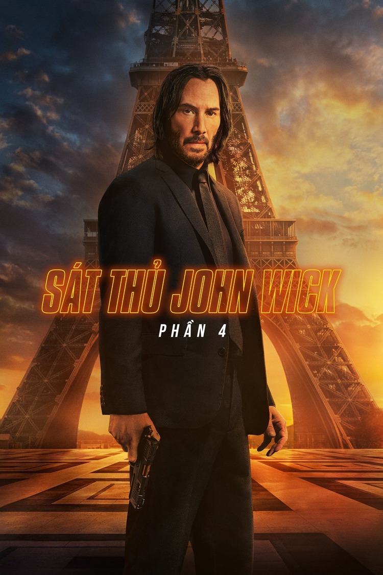 Poster phim “Sát thủ John Wick” phần 4