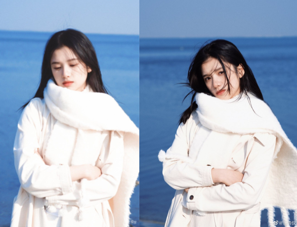 Trương Tịnh Nghi rạng rỡ với nhan sắc thanh thoát, đường nét hài hòa và thần thái cuốn hút, toát lên vẻ đẹp trẻ trung và đầy sức sống