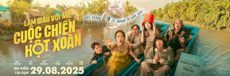 Poster phim “Làm giàu với ma 2: Cuộc chiến hột xoàn”