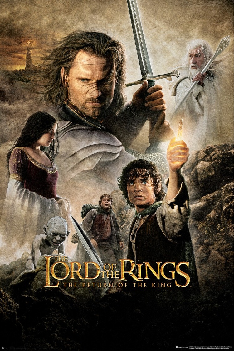 Poster phim Chúa Tể Của Những Chiếc Nhẫn – Sự Trở Lại Của Nhà Vua