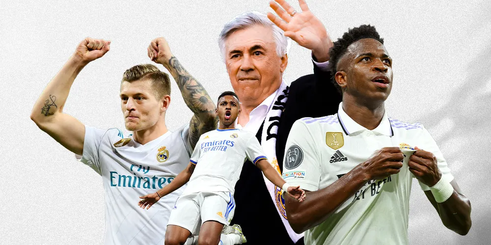 Real Madrid đã làm nên lịch sử nhờ sự góp công của nhiều siêu sao bóng đá