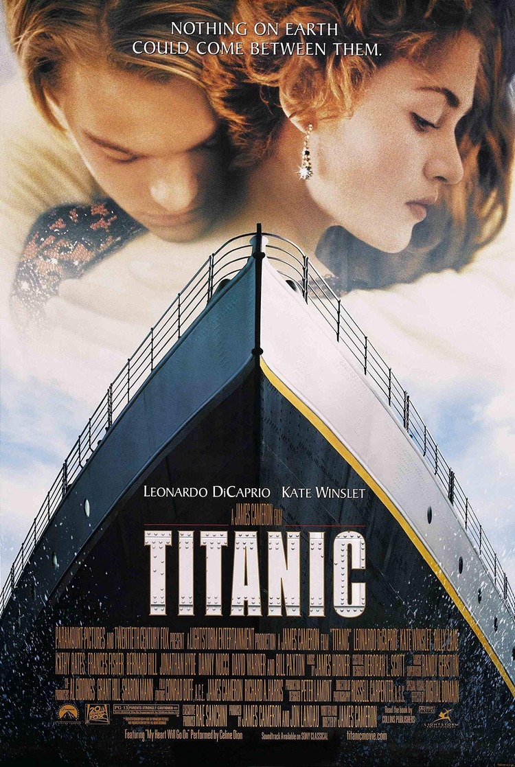 Poster chính thức phim Titanic