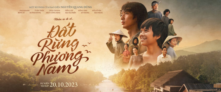 Poster phim “Đất rừng phương Nam”