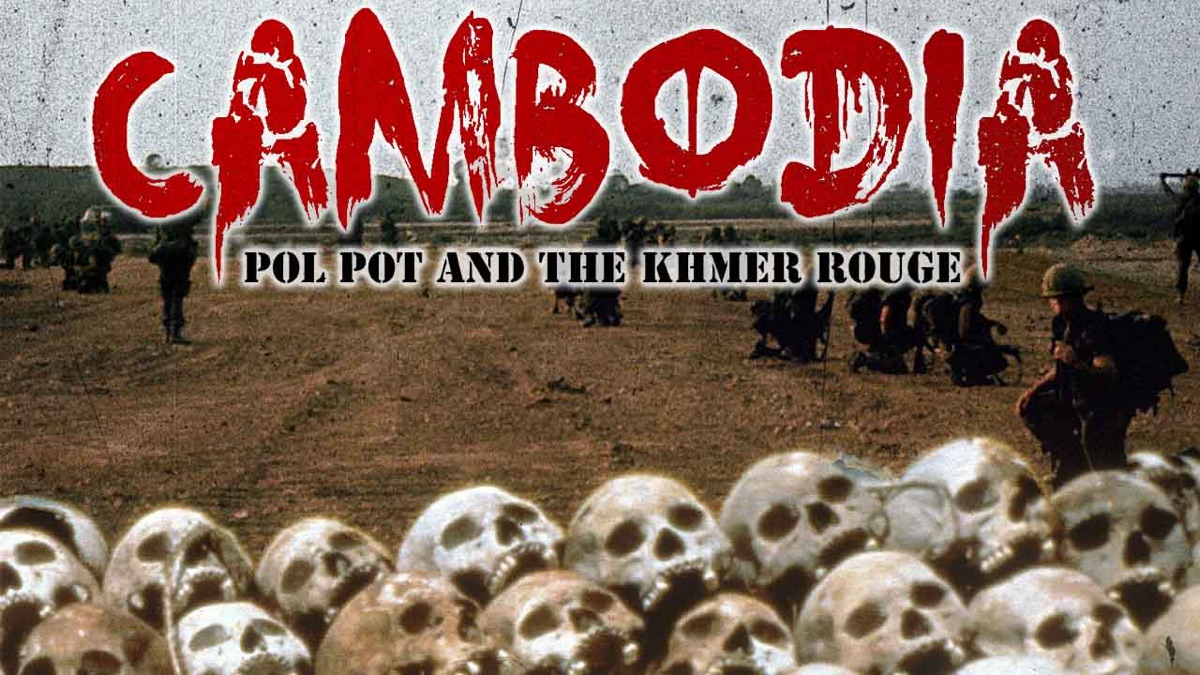 Poster phim tài liệu "Campuchia, Pol Pot và Khmer đỏ"